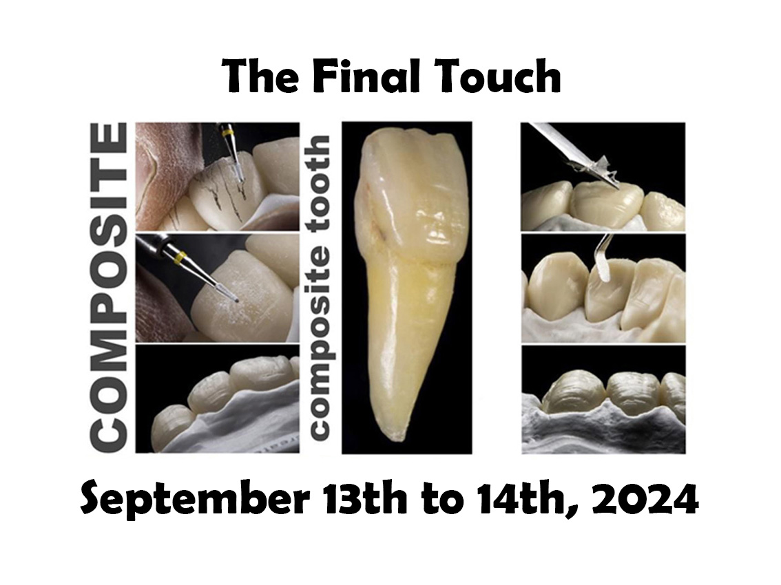 The Final Touch for Composite (September 13th to 14th, 2024)